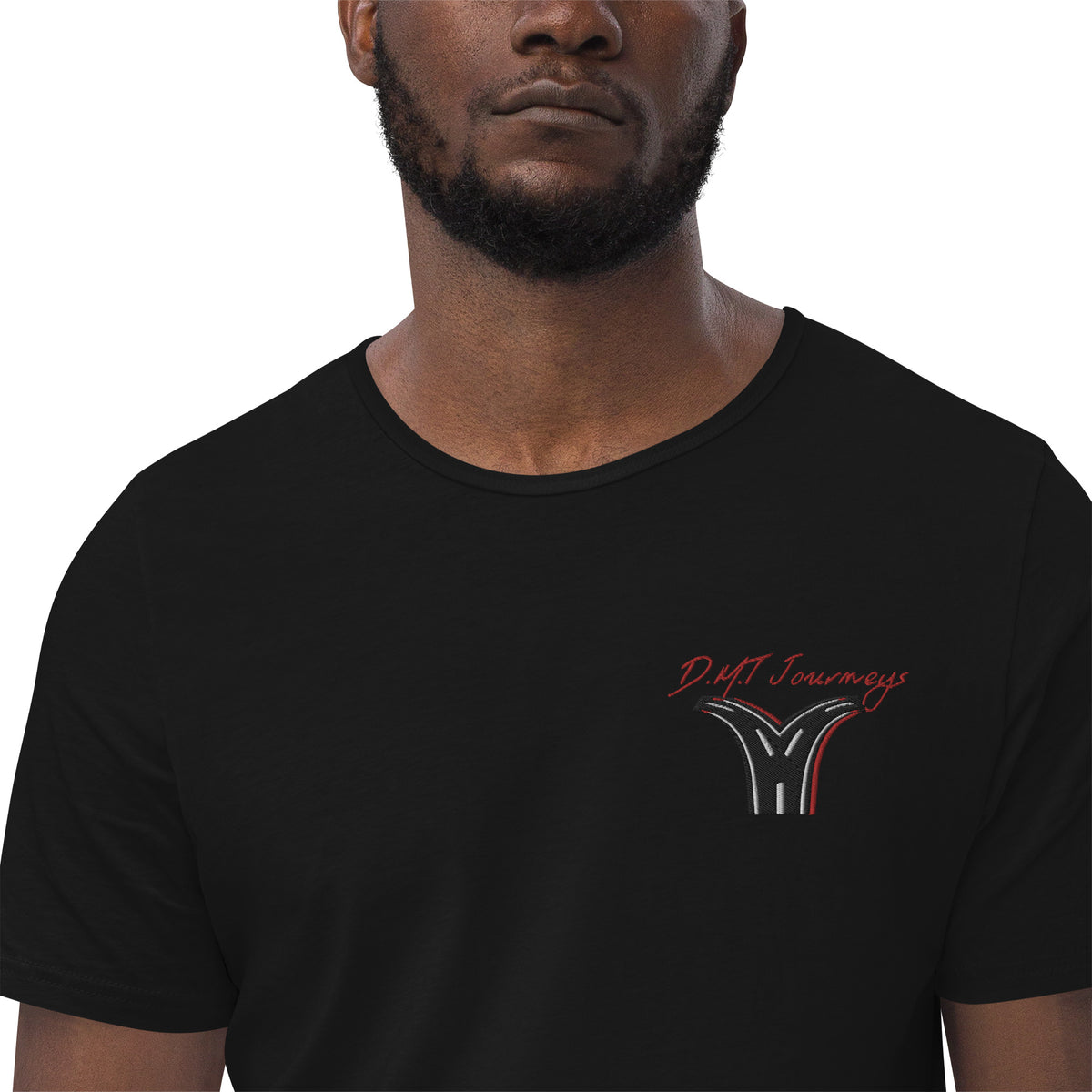 Men's Curved Hem T-Shirt – DMTJOURNEYS Men's Curved Hem T-Shirt – DMTJOURNEYS